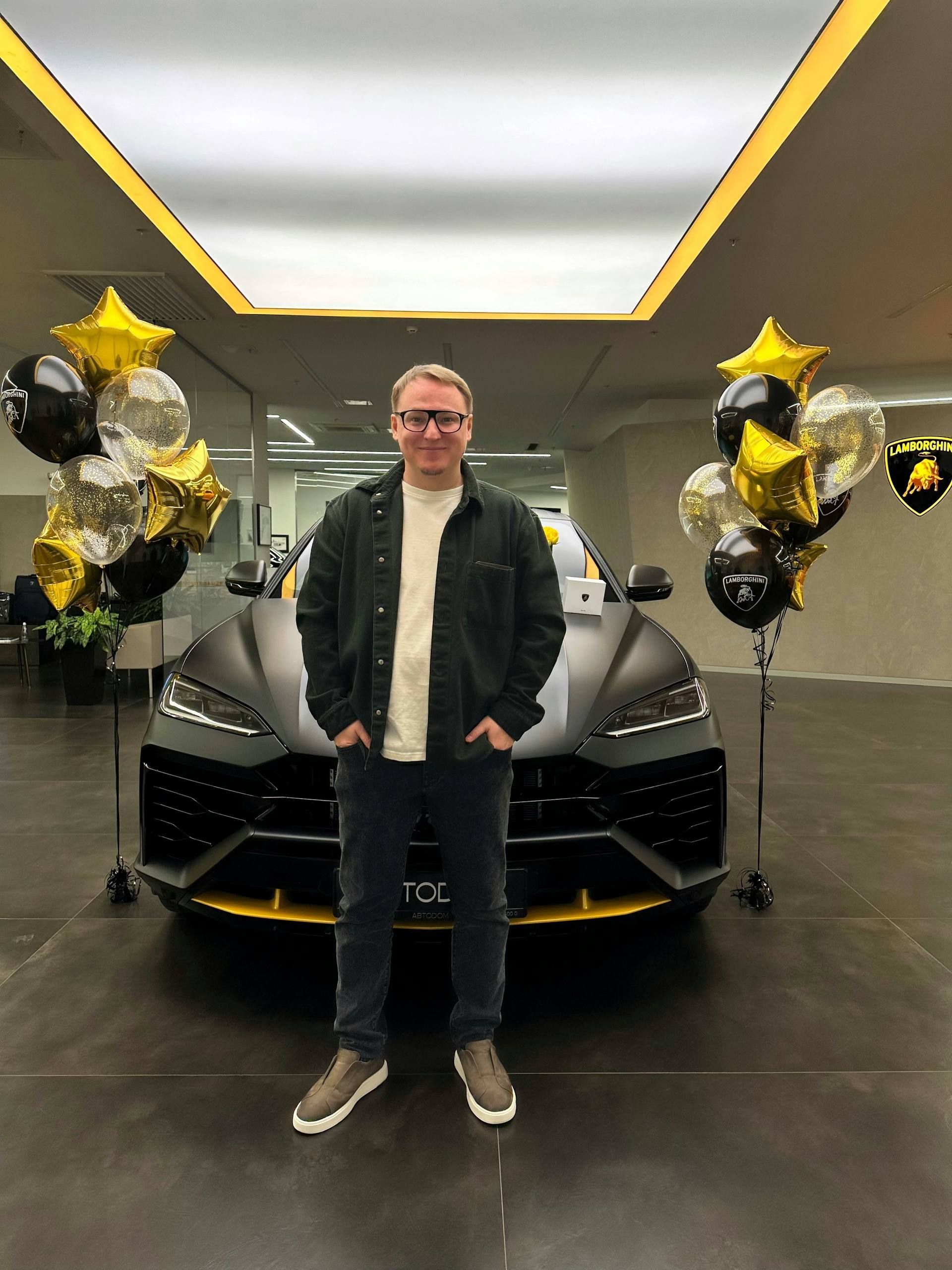 Lamborghini Urus SE, которую купил VooDooSh | Источник: VooDooSh в Telegram