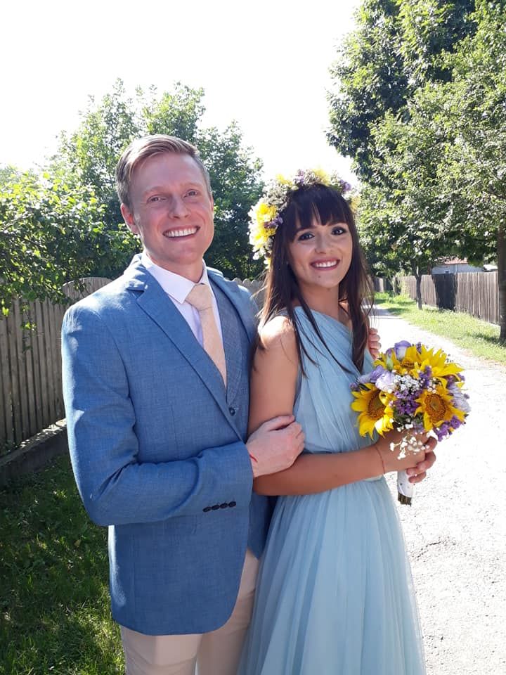 Фото пары со свадьбы