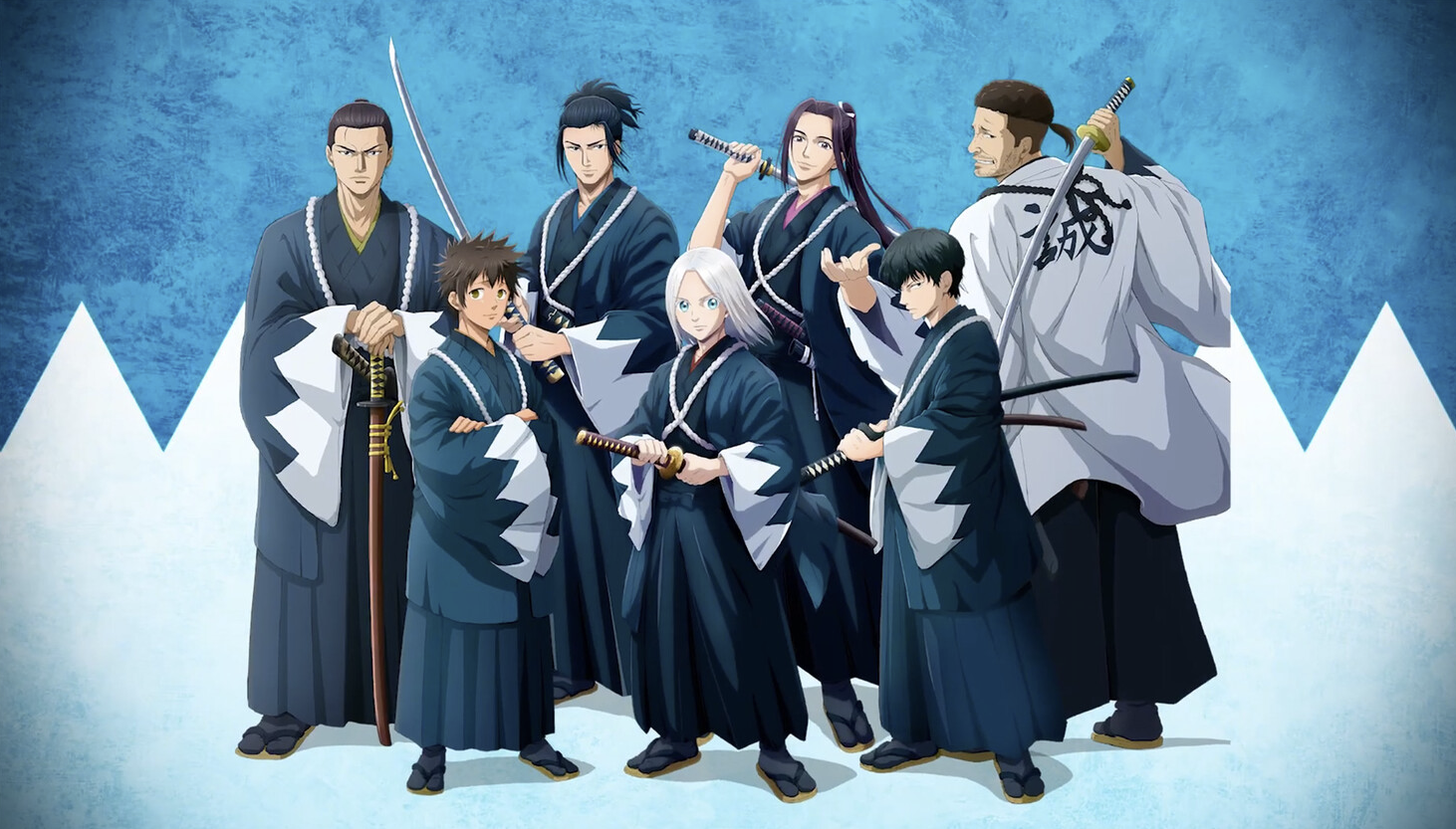 Постер аниме «Синие Мибуро»