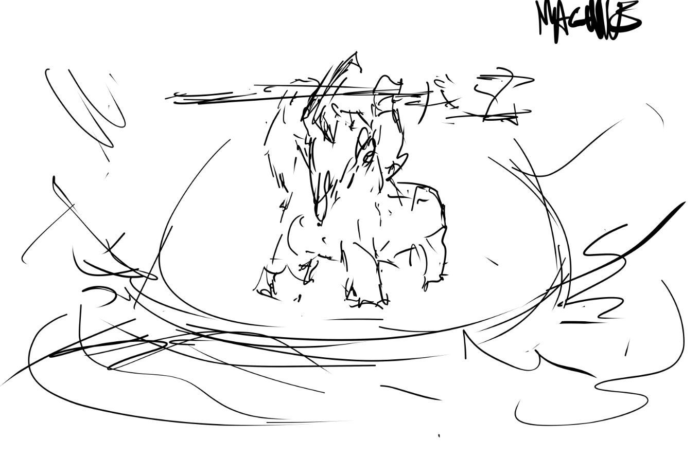 Рисунки героев Dota 2 за минуту. Автор: LiquidEV. Источник: imgur.com