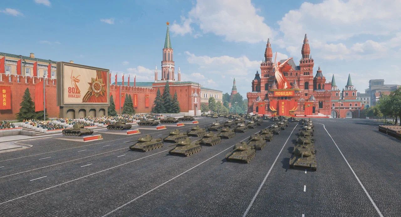 Красная площадь в «Мире танков» | Источник: пресс-релиз