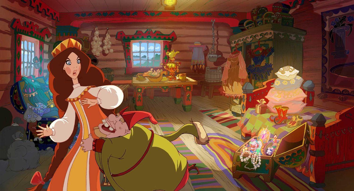 Кадр из мультфильма «Добрыня Никитич и Змей Горыныч»