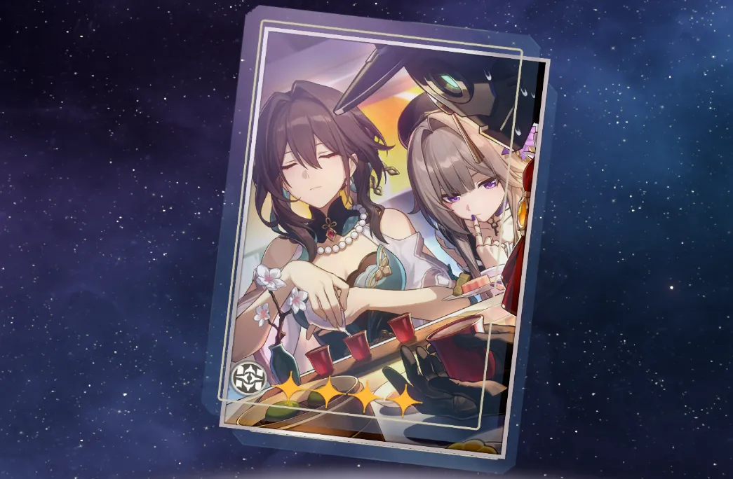 Световой конус «Отдых гениев». Источник: Honkai Star Rail