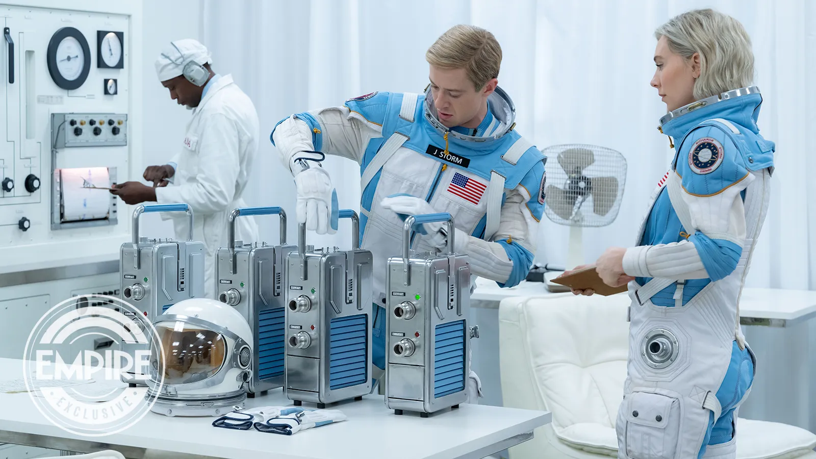 Кадр из фильма «Фантастическая четвёрка: Первые шаги» | Источник: x.com/empiremagazine/status/1908160299074470217