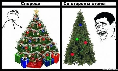Вот так мы будем наряжать ёлку