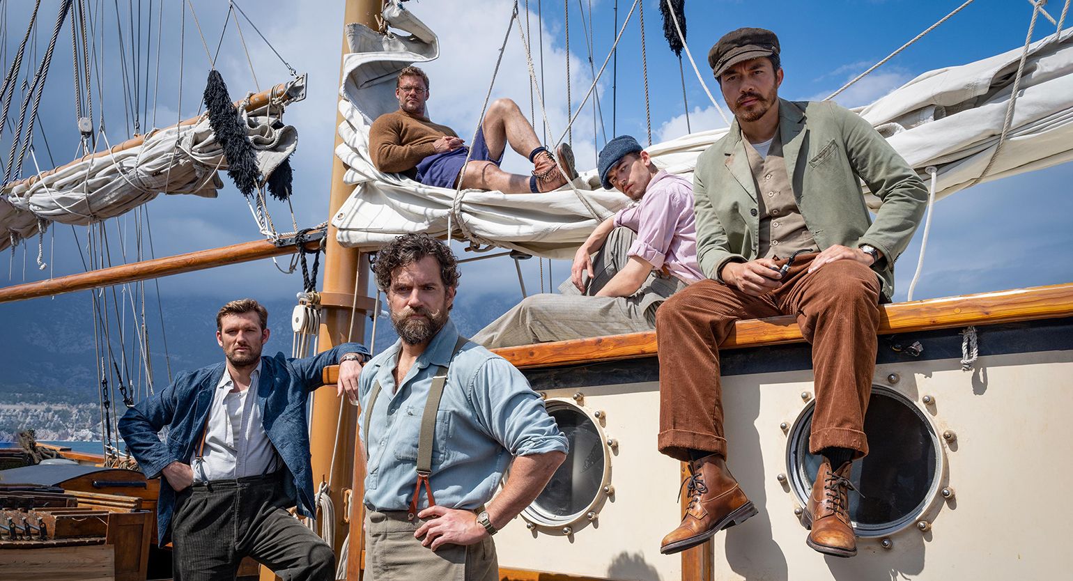 Промо-кадр со съёмок «Министерства неджентльменских дел»