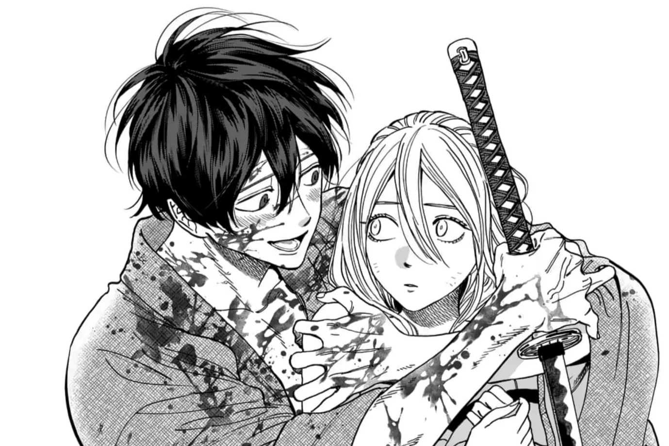 Скриншот манги «Свадьба светлячков»