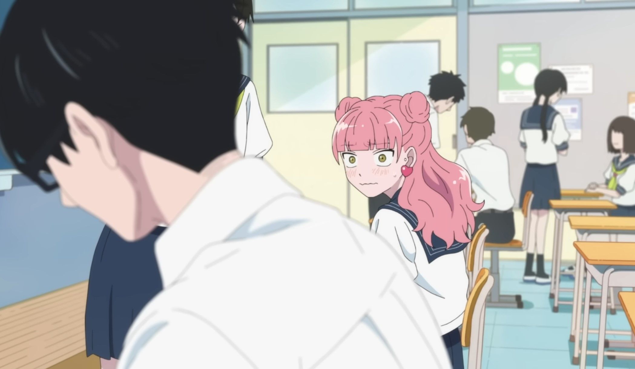 Кадр из аниме «Ты и я — полные противоположности»