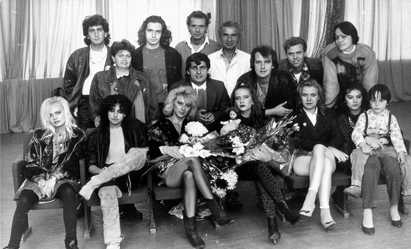 После первого концерта группы 