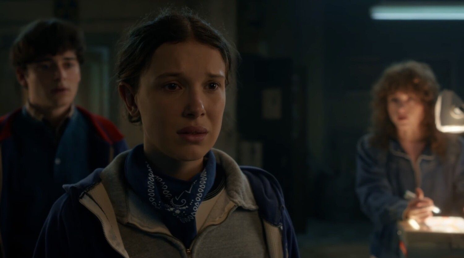 Кадр из 5 сезона сериала «Очень странные дела»