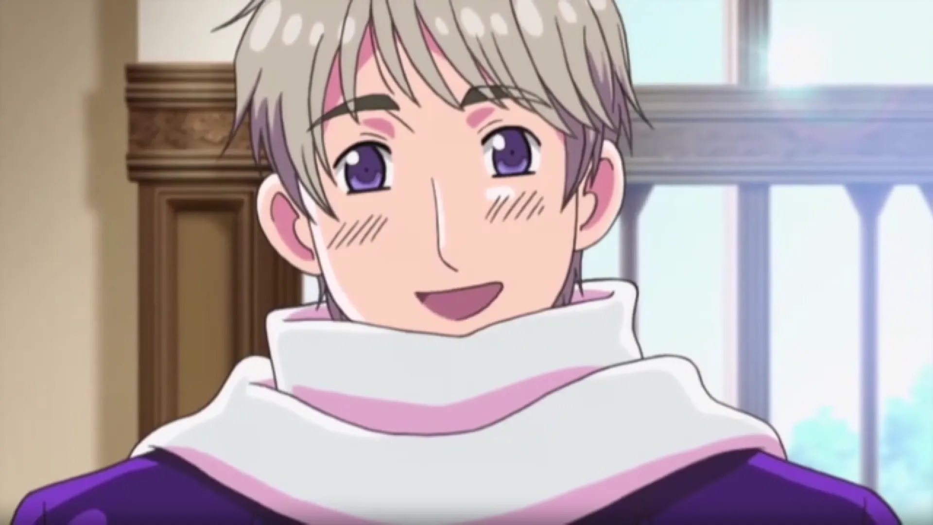 Кадр из аниме «Хеталия и страны Оси»