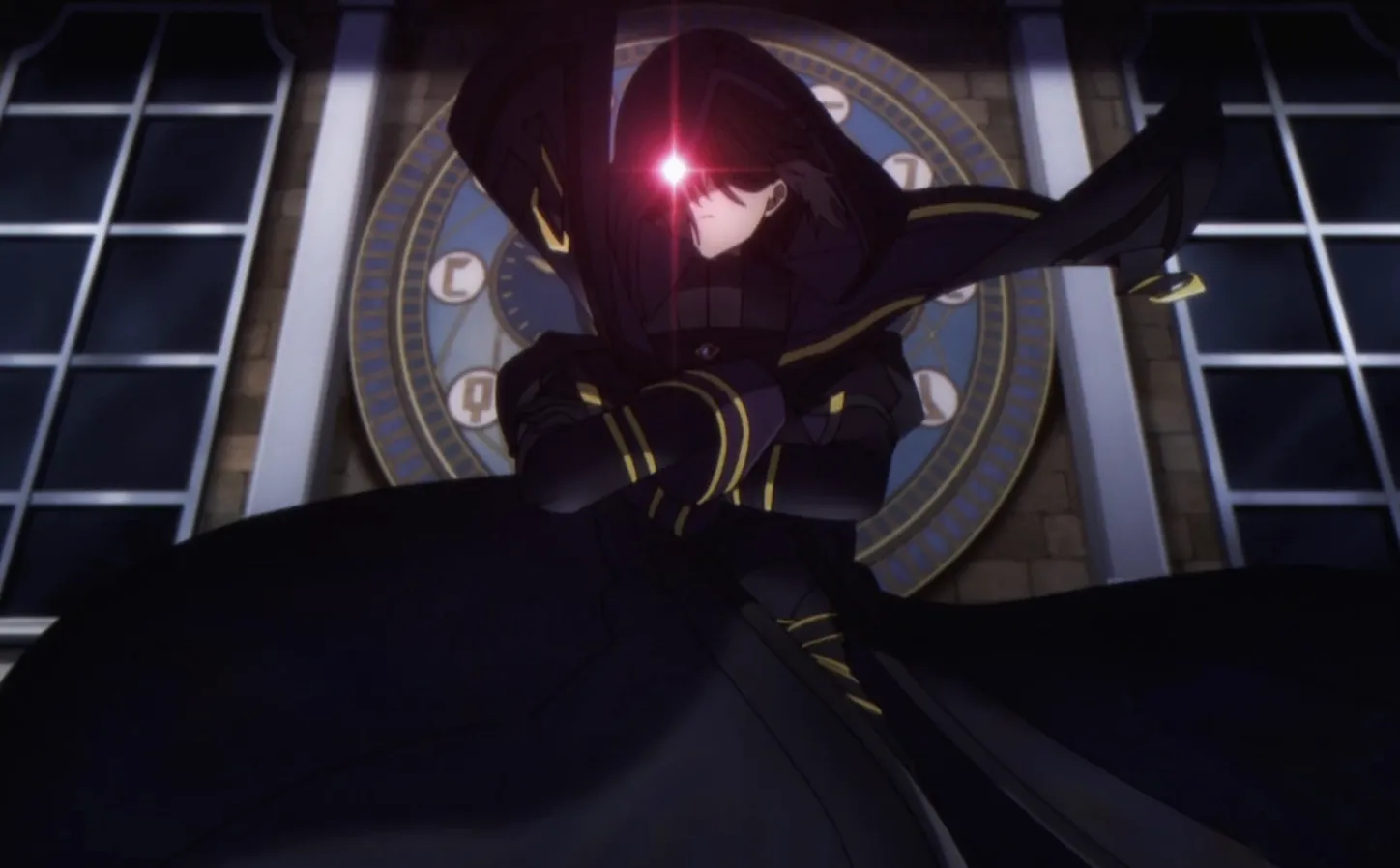 Кадр из аниме «Восхождение в тени!»
