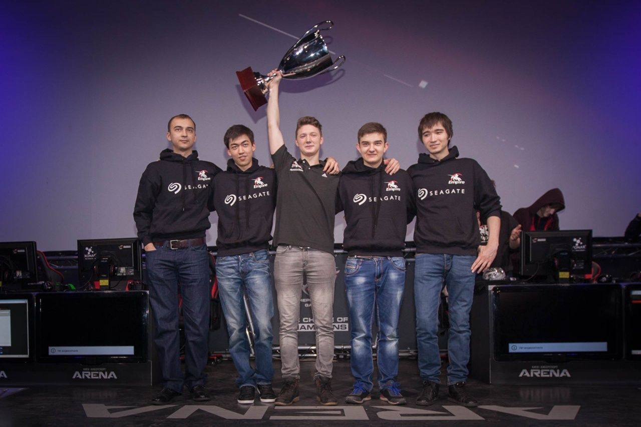 Team Empire — чемпион 11-го сезона. Хотя в сердечке всегда будет финал девятого сезона, где Empire дала бой непобедимой Team DK. Источник: StarLadder