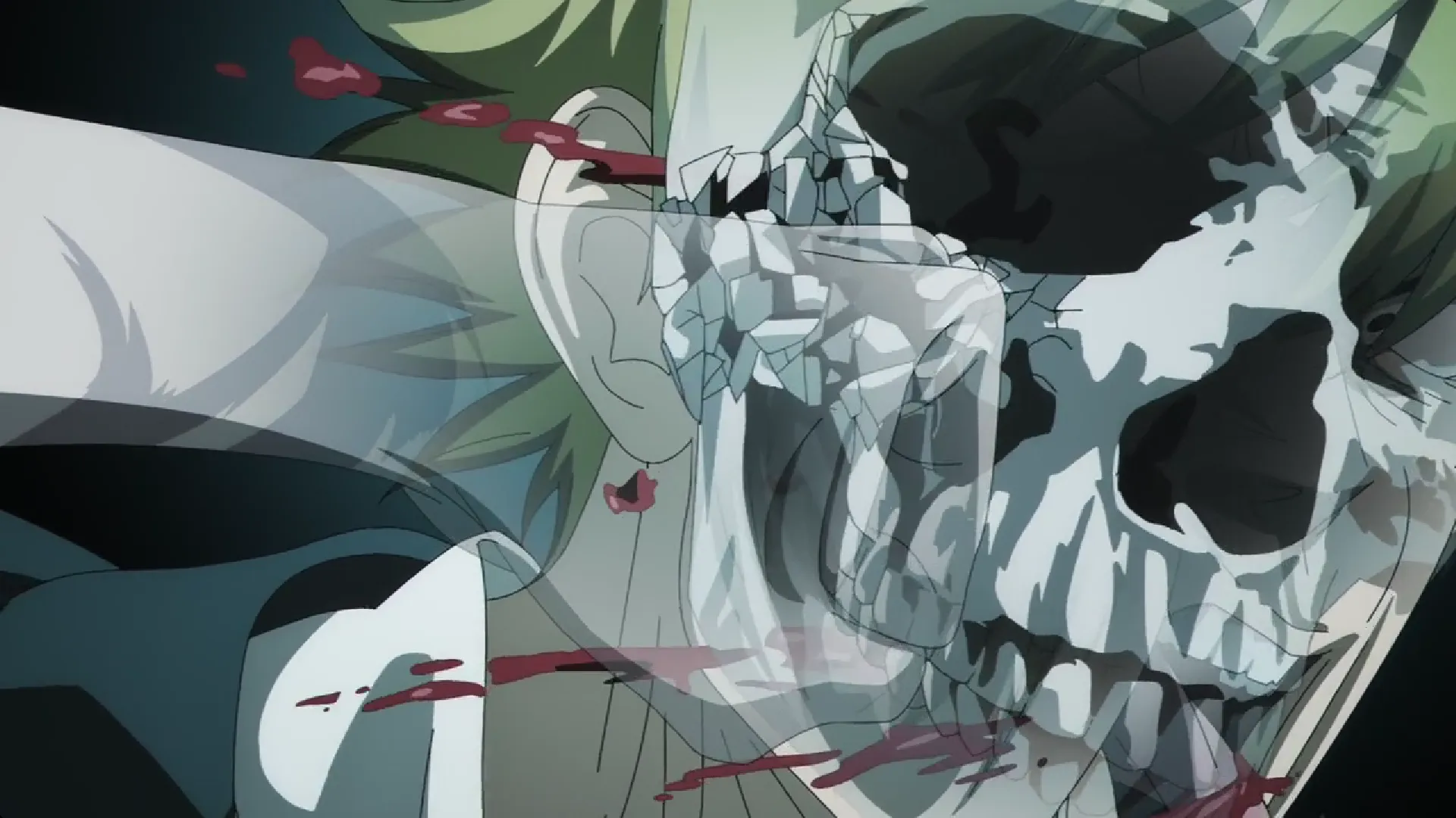 Кадр из аниме «Магическая битва: Смертельная миграция»