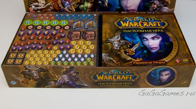 Комплектация настольной игры.