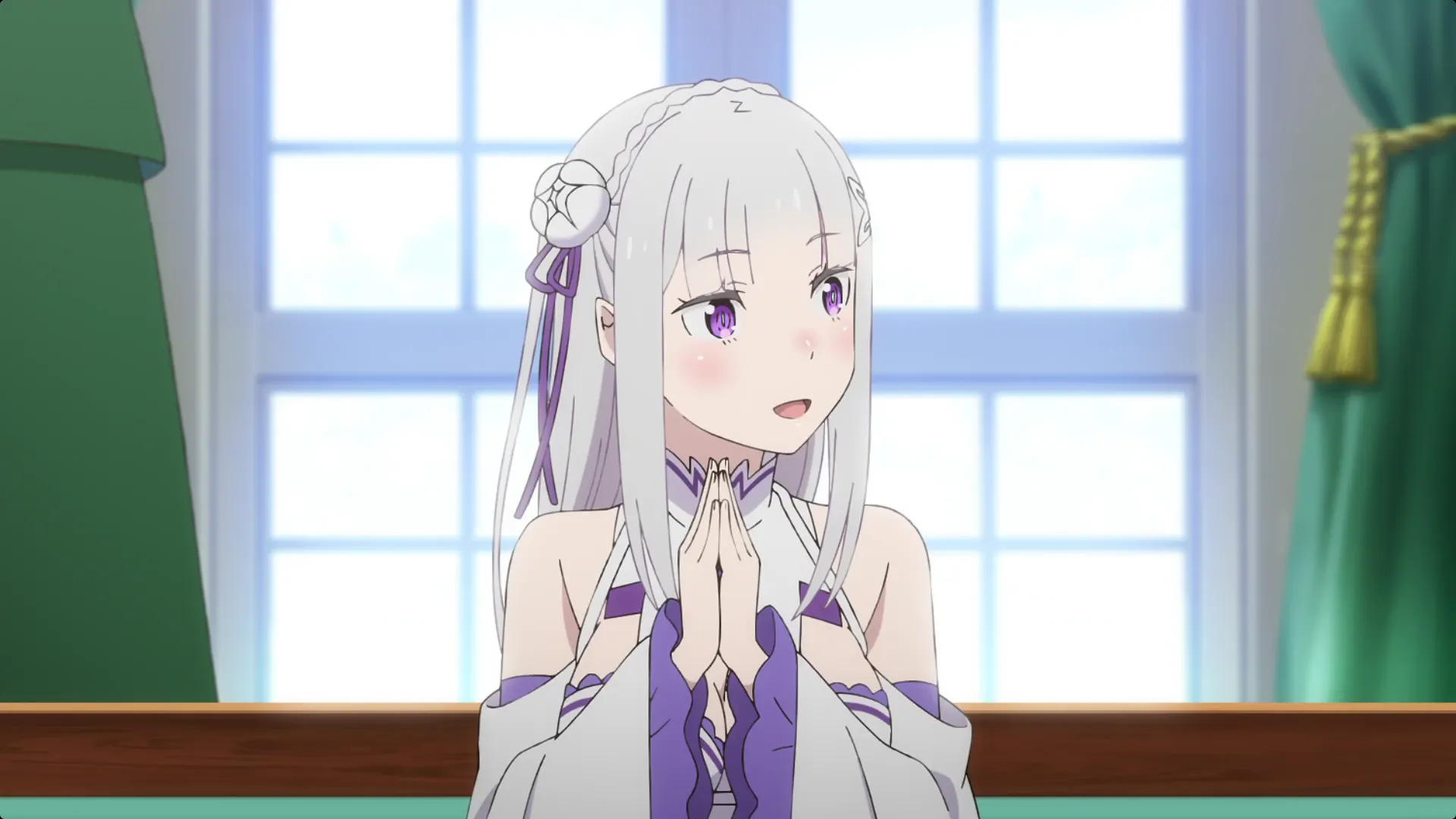 Кадр из аниме «Re:Zero. Жизнь с нуля в альтернативном мире»