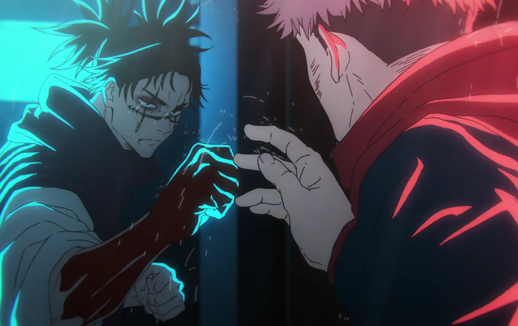 Кадр из аниме «Магическая битва»