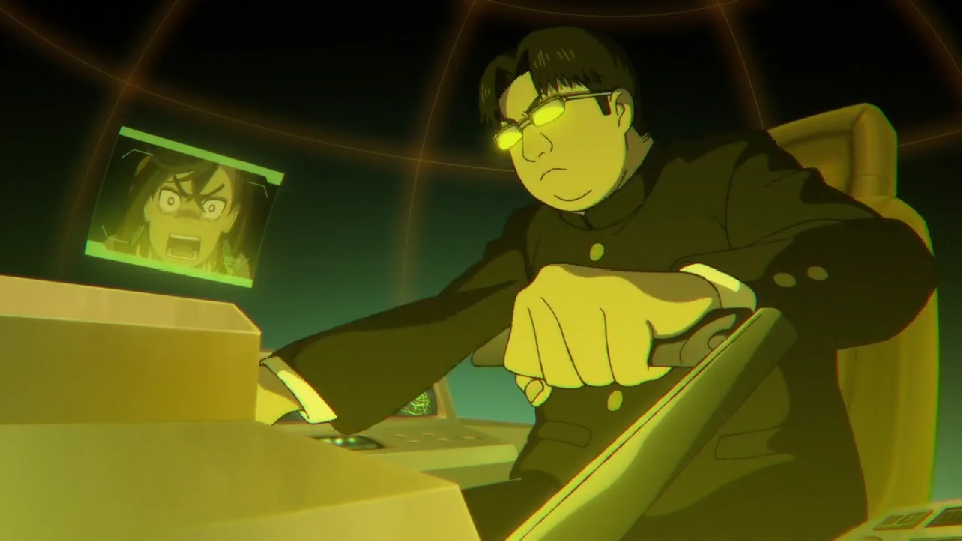 Кадр из аниме «Дандадан»