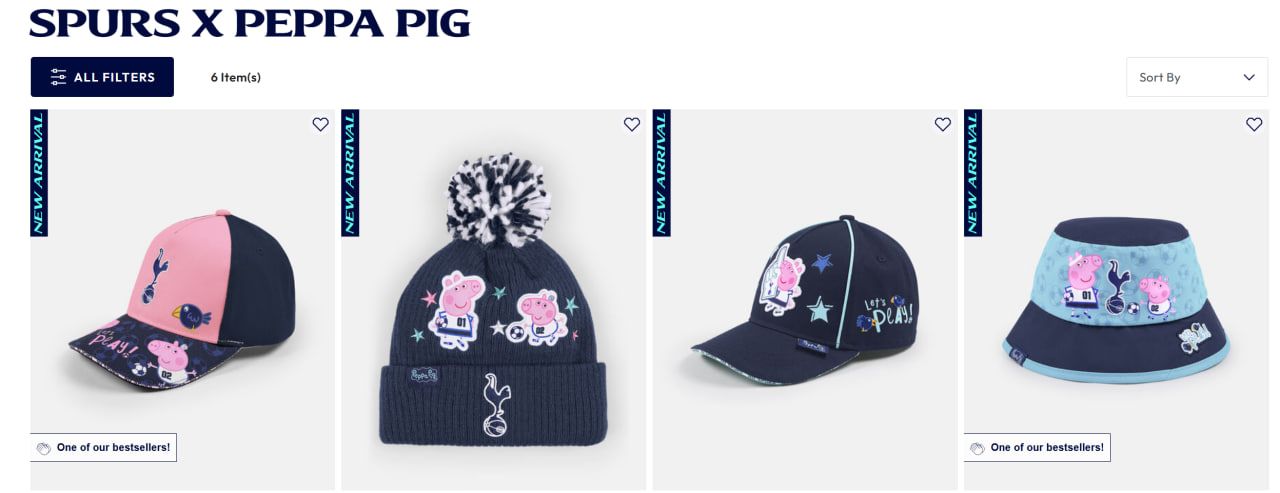 Spurs x Peppa — shop.tottenhamhotspur.com