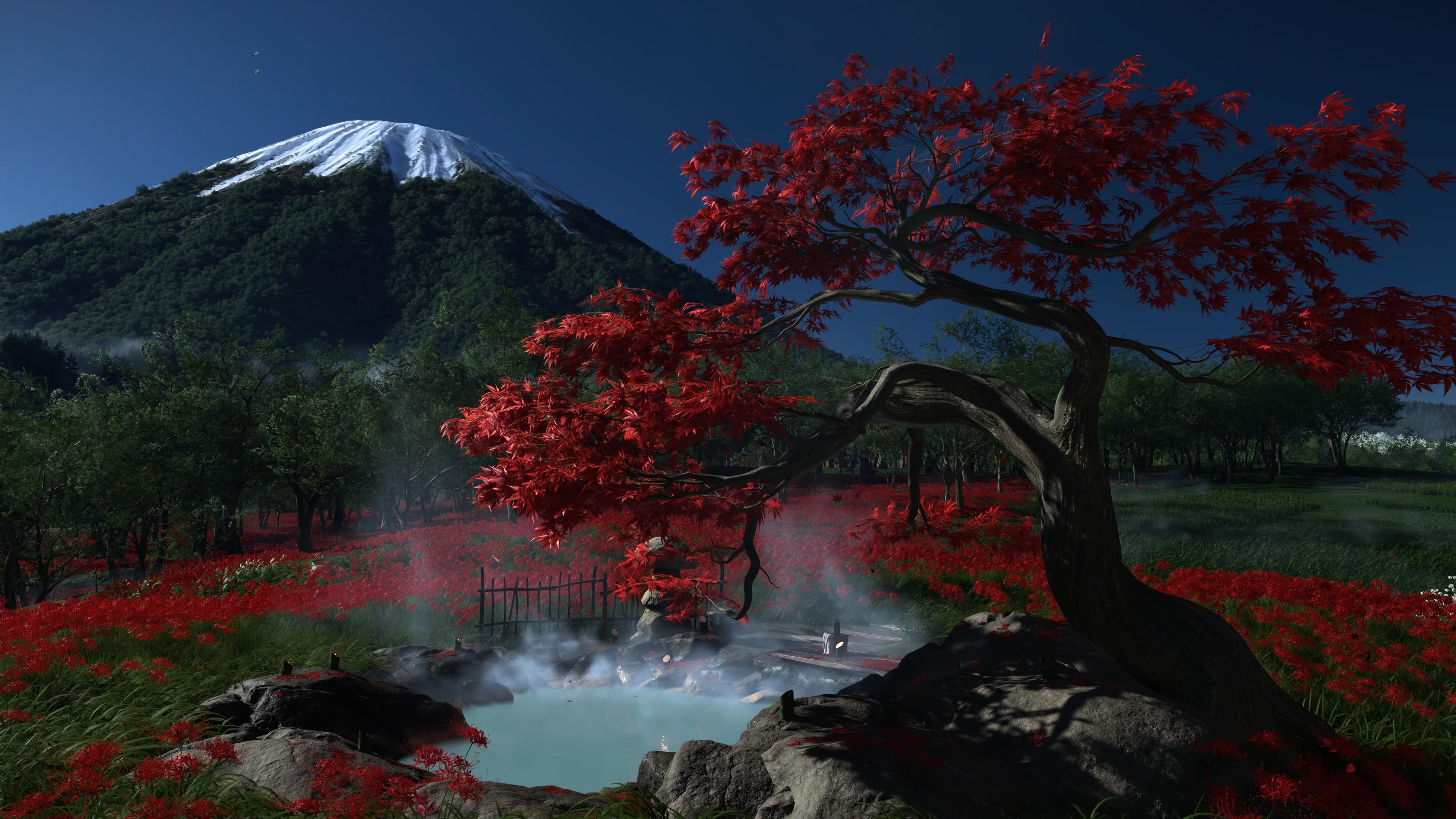 Скриншот из Ghost of Yōtei