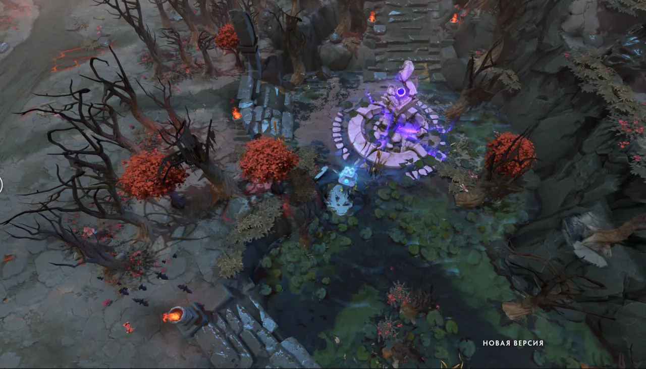 Новая карта в Dota 2 в патче 7.40
