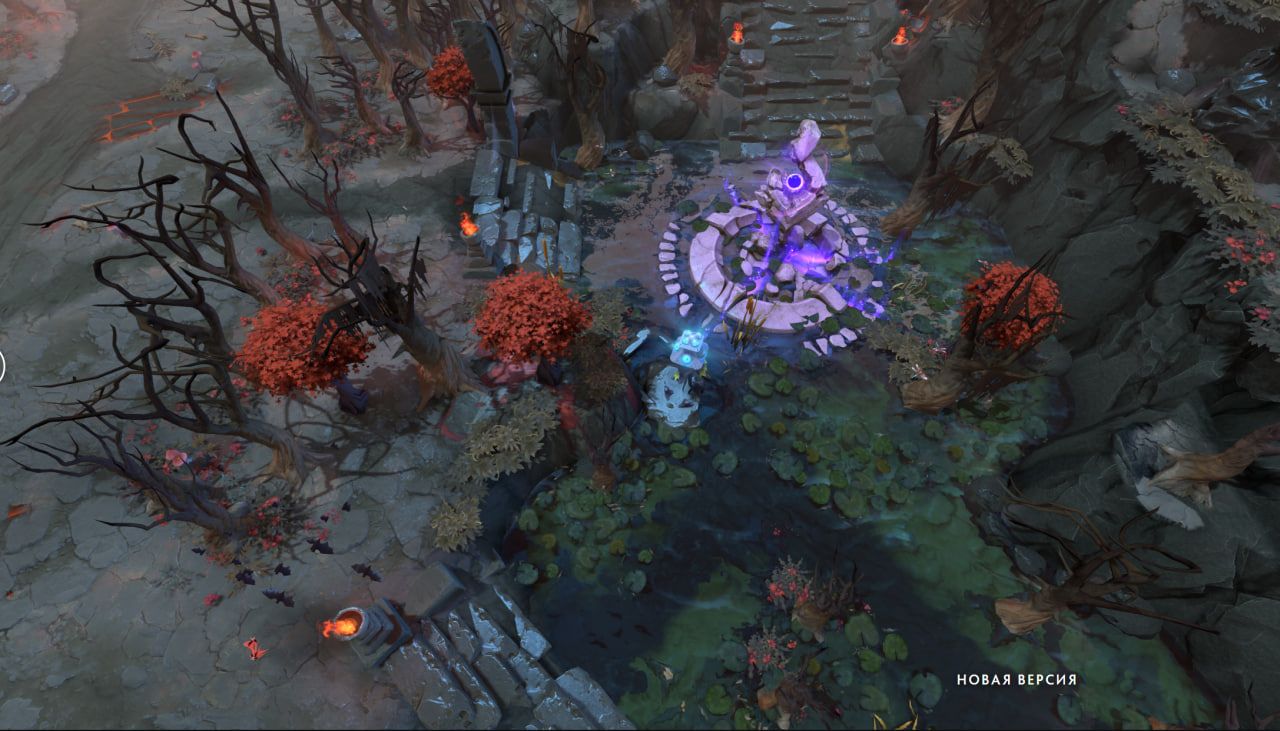 Новая карта в Dota 2 в патче 7.40