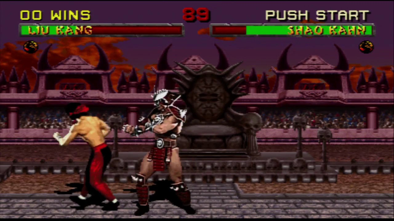 Лю Кан против Шао Кана. Источник: Mortal Kombat II