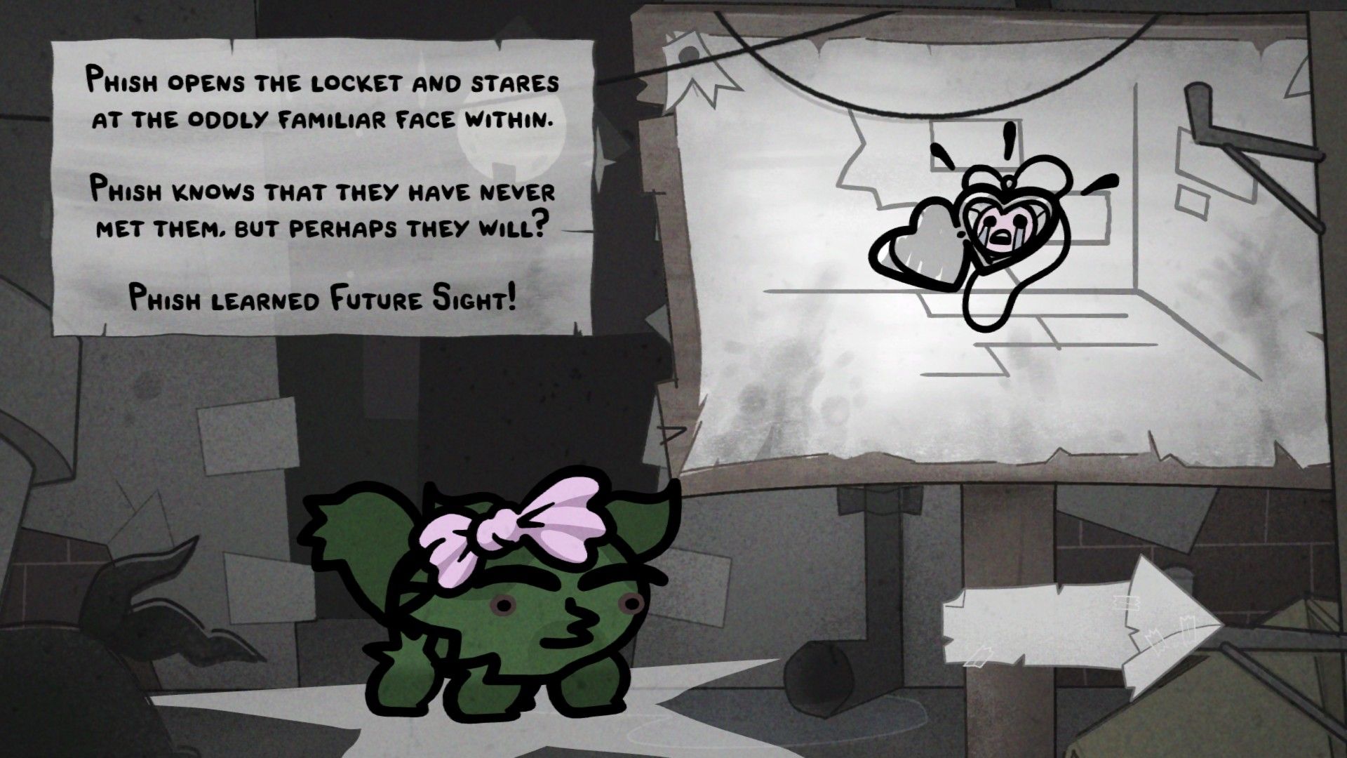 А вот и Айзек! Скриншот из Mewgenics