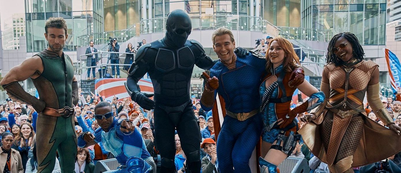 Кадр со съёмочной площадки сериала «Пацаны»