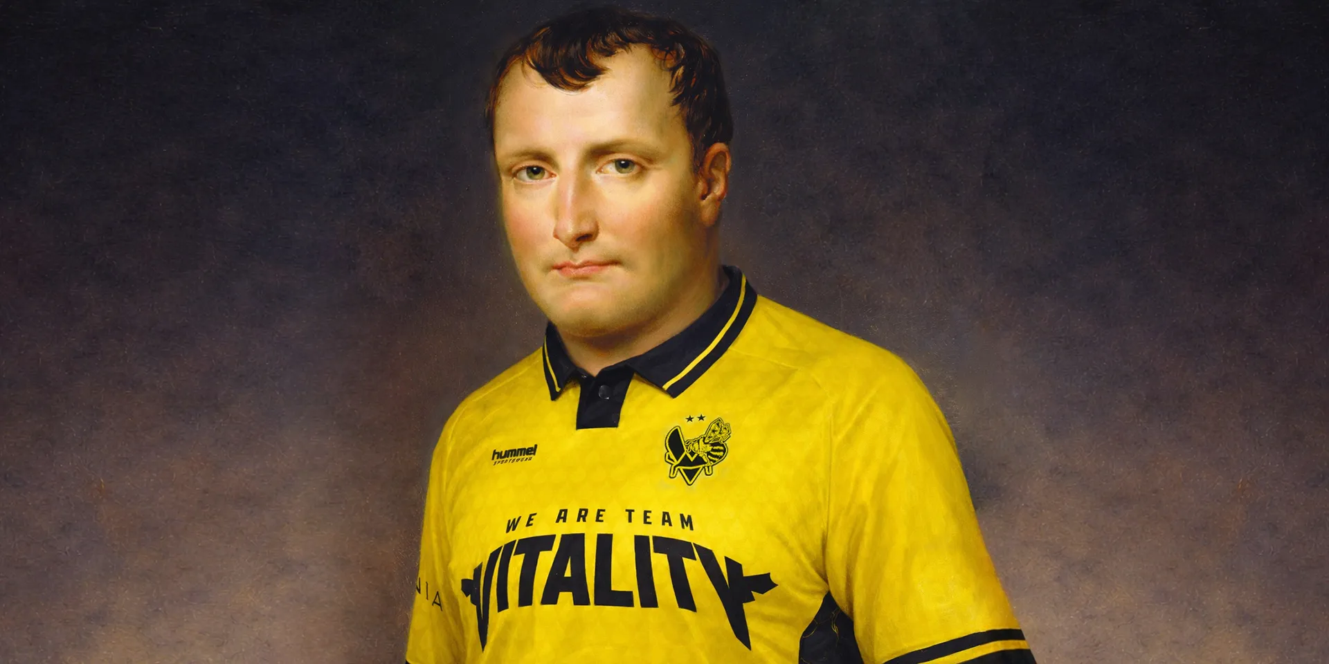 Наполеон Бонапарт в форме Team Vitality | Источник: творчество автора