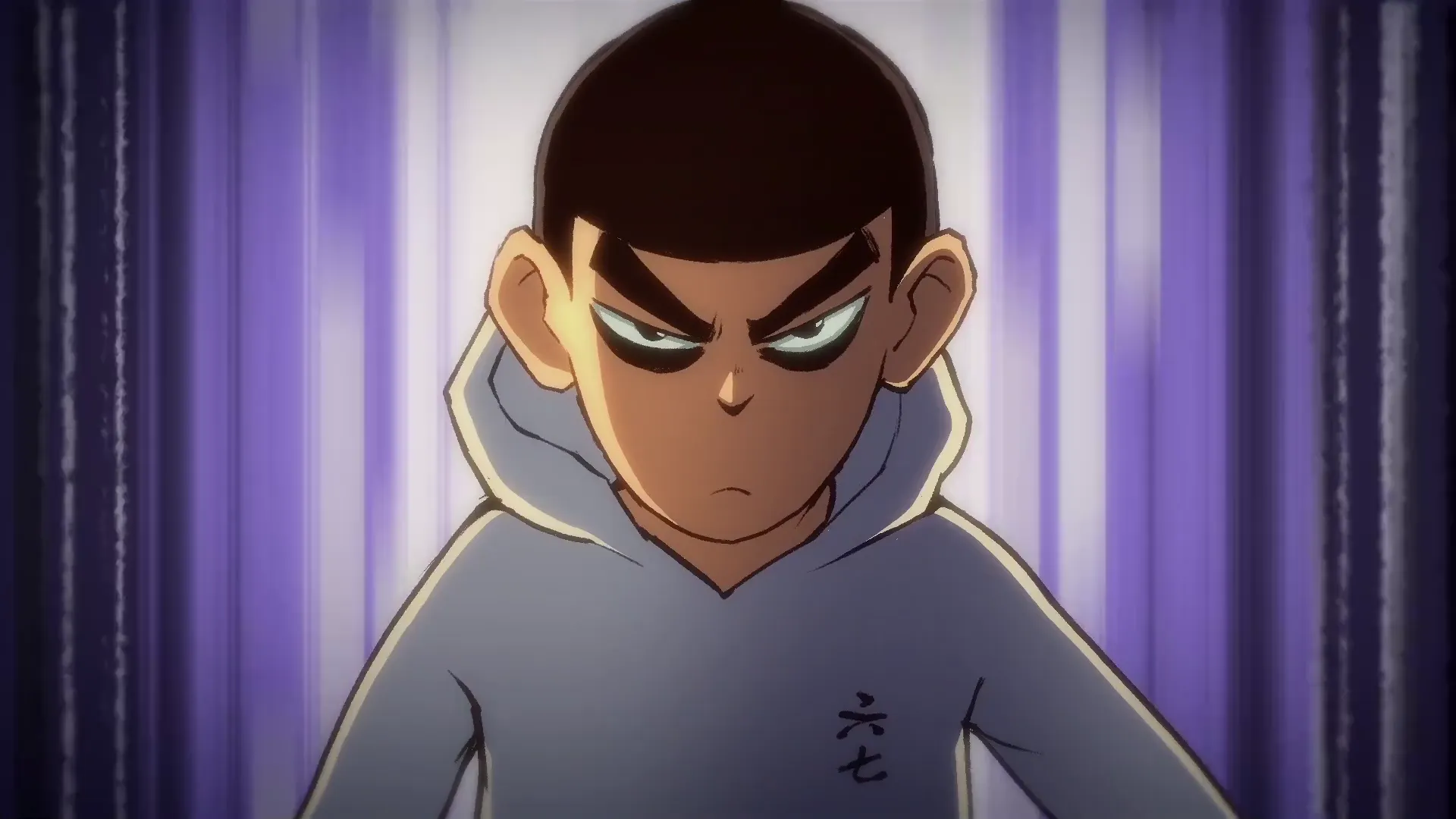 Кадр из дунхуа «Киллер Севен»