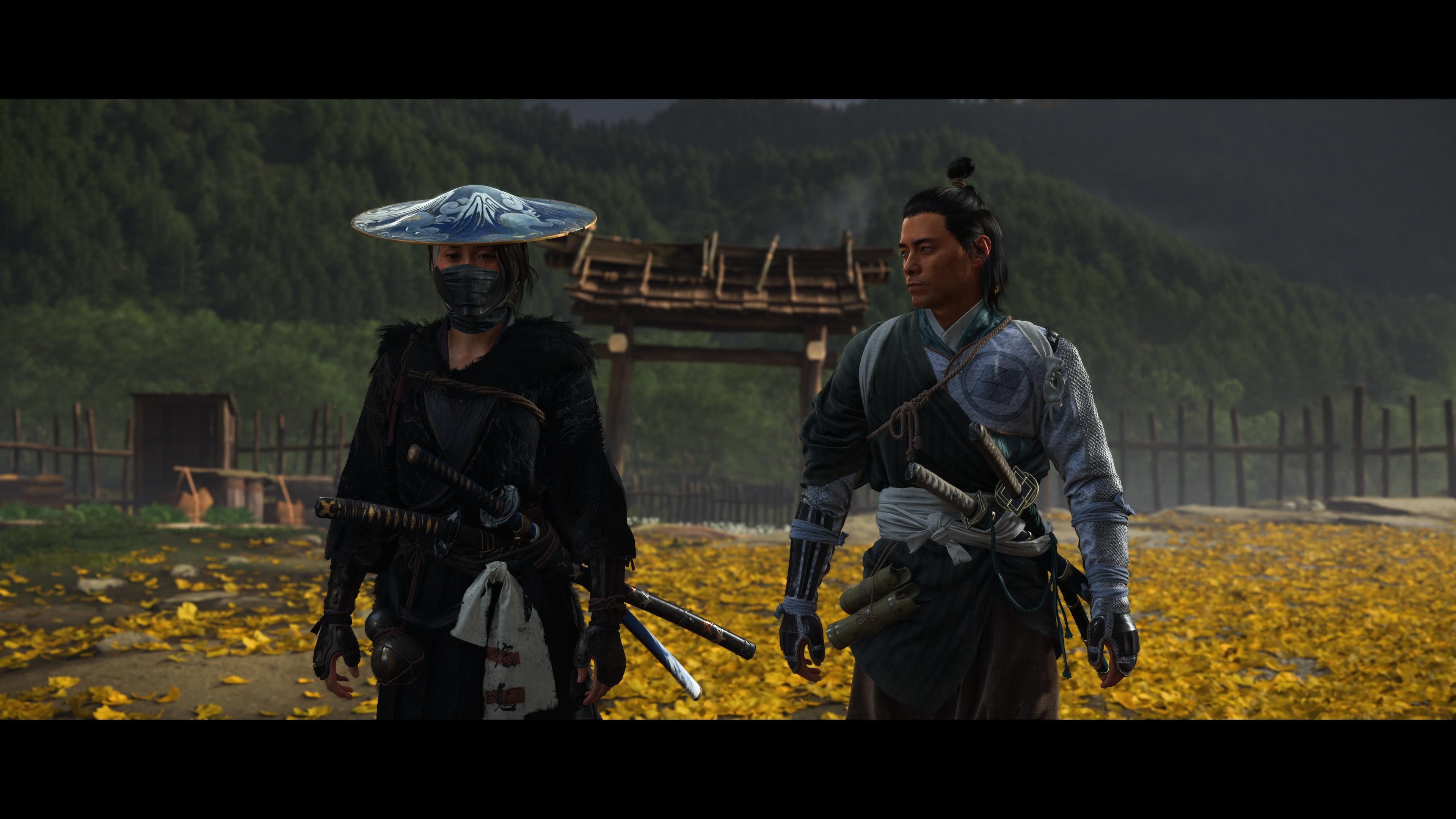 Скриншот из Ghost of Yōtei.