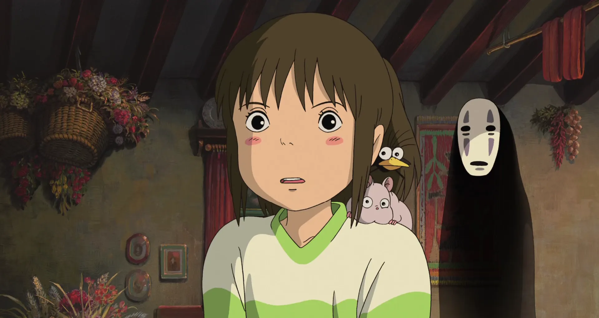 Кадр из аниме «Унесённые призраками»