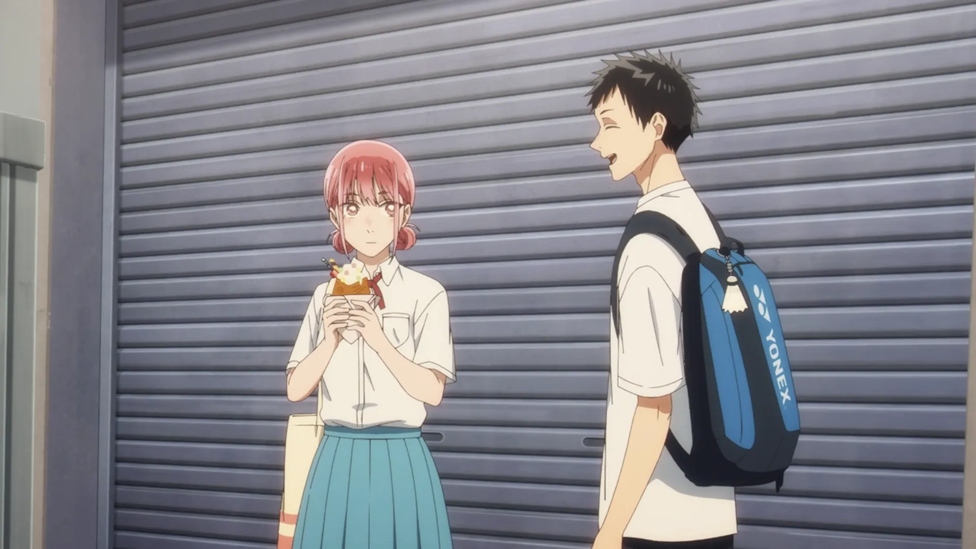 Кадр из аниме «Голубая шкатулка»