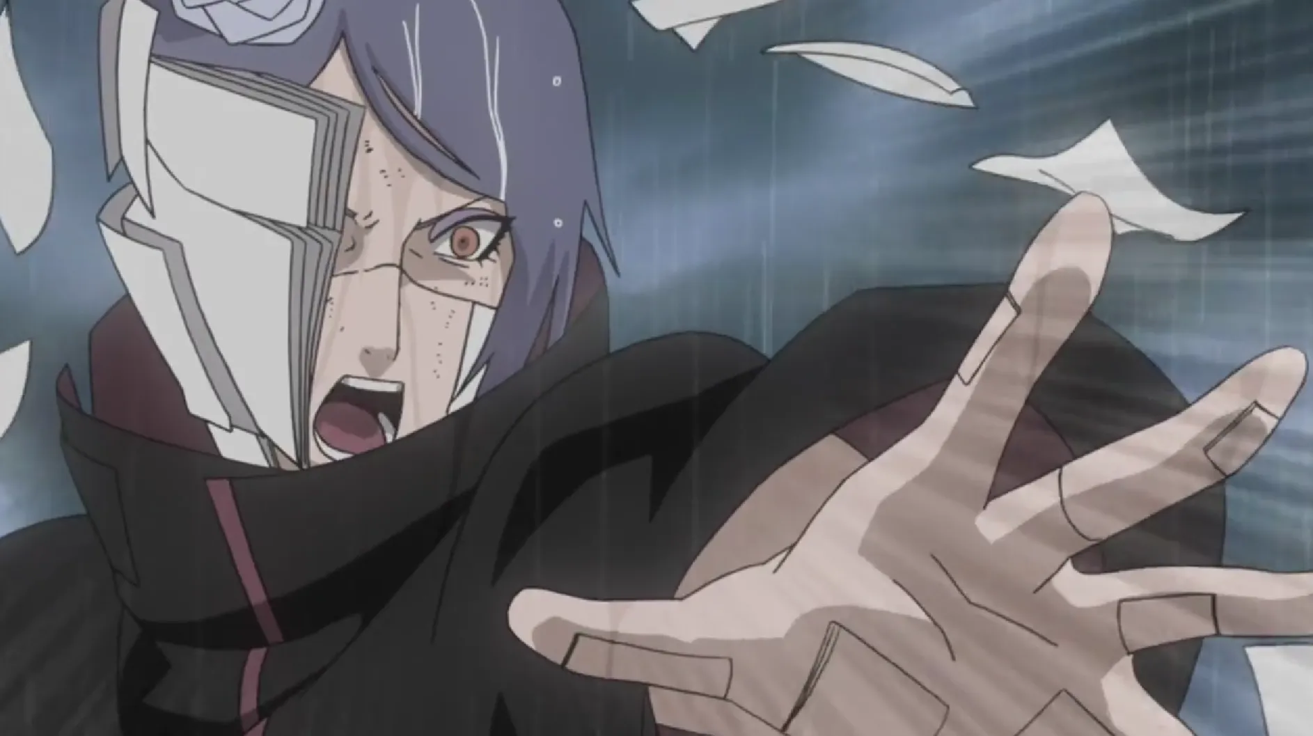 Кадр из аниме «Наруто»