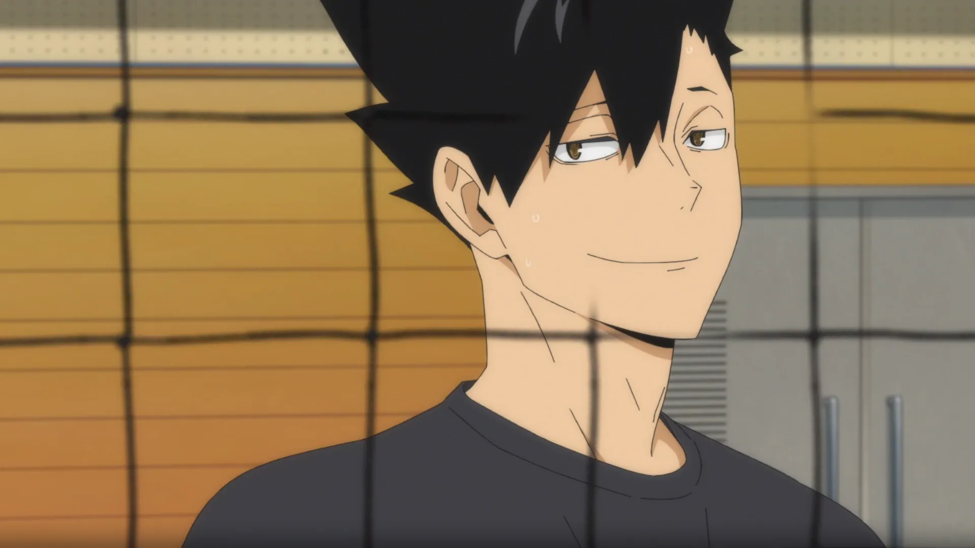 Кадр из аниме «Волейбол!! К вершине»