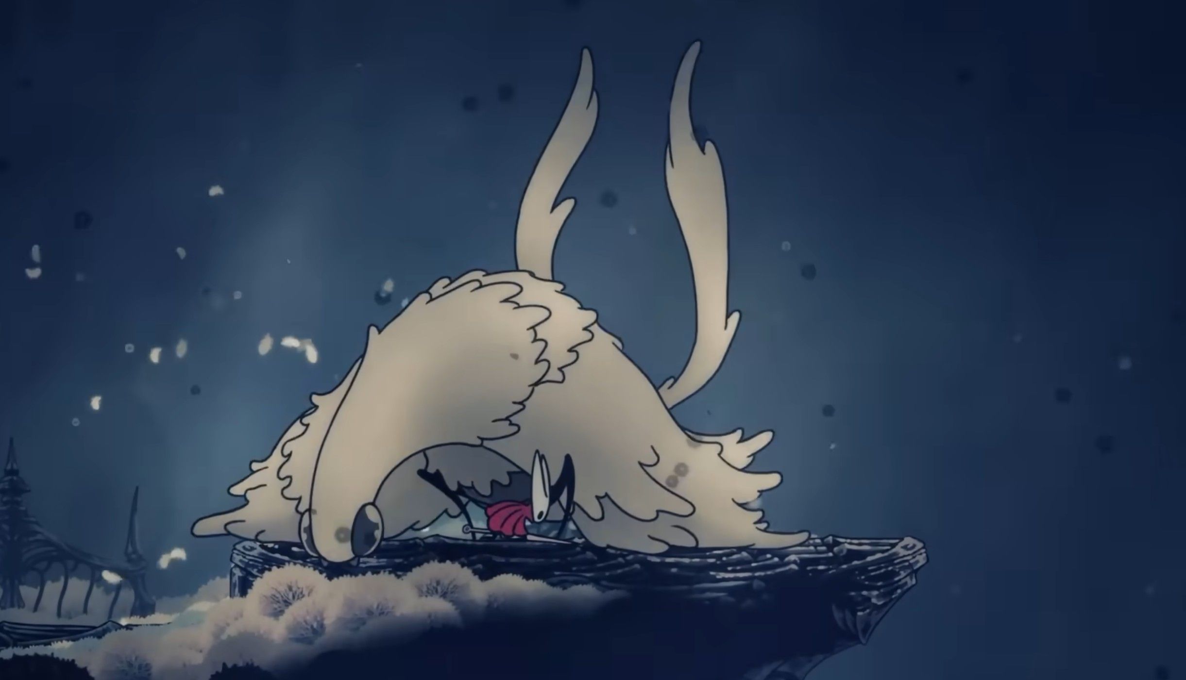 Скриншот из игры Hollow Knight: Silksong