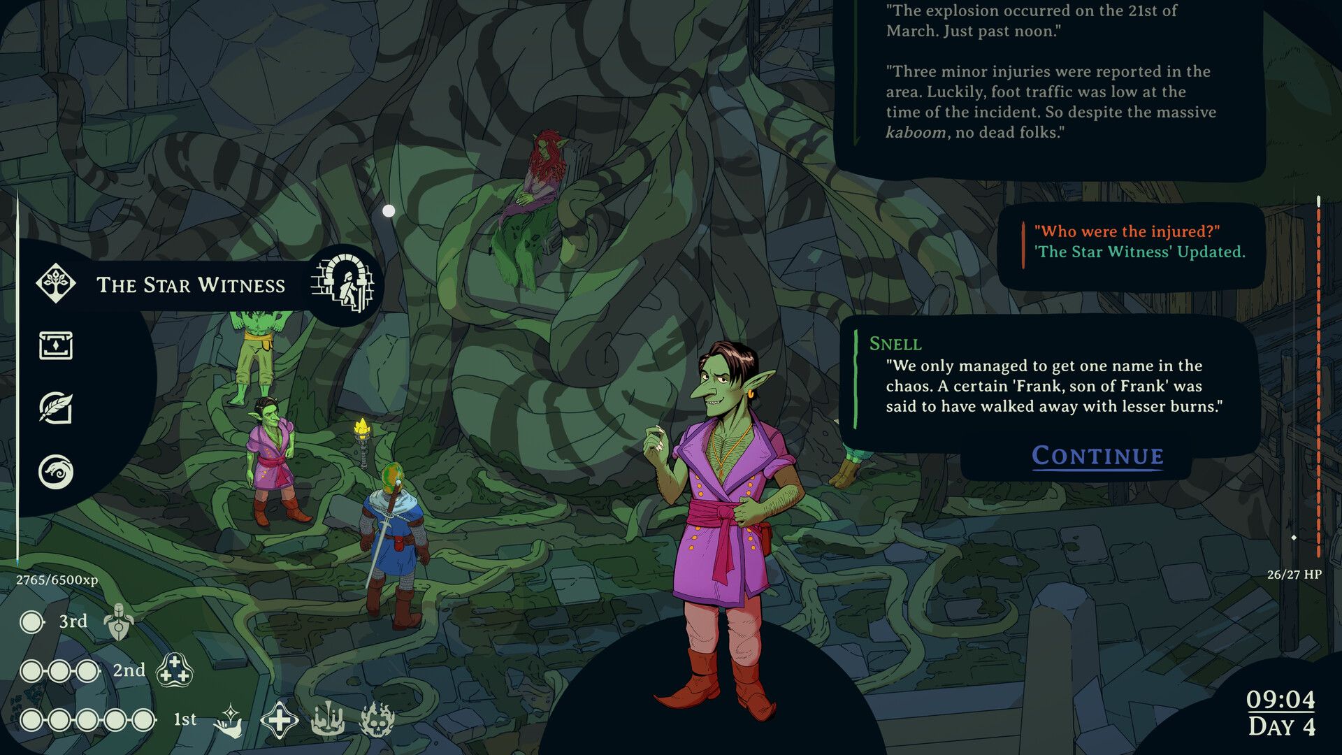 Скриншот из Esoteric Ebb. Источник: Steam