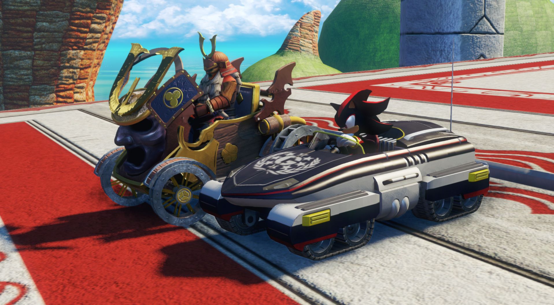 Скриншот из Sonic & All-Stars Racing Transformed. Источник: Steam