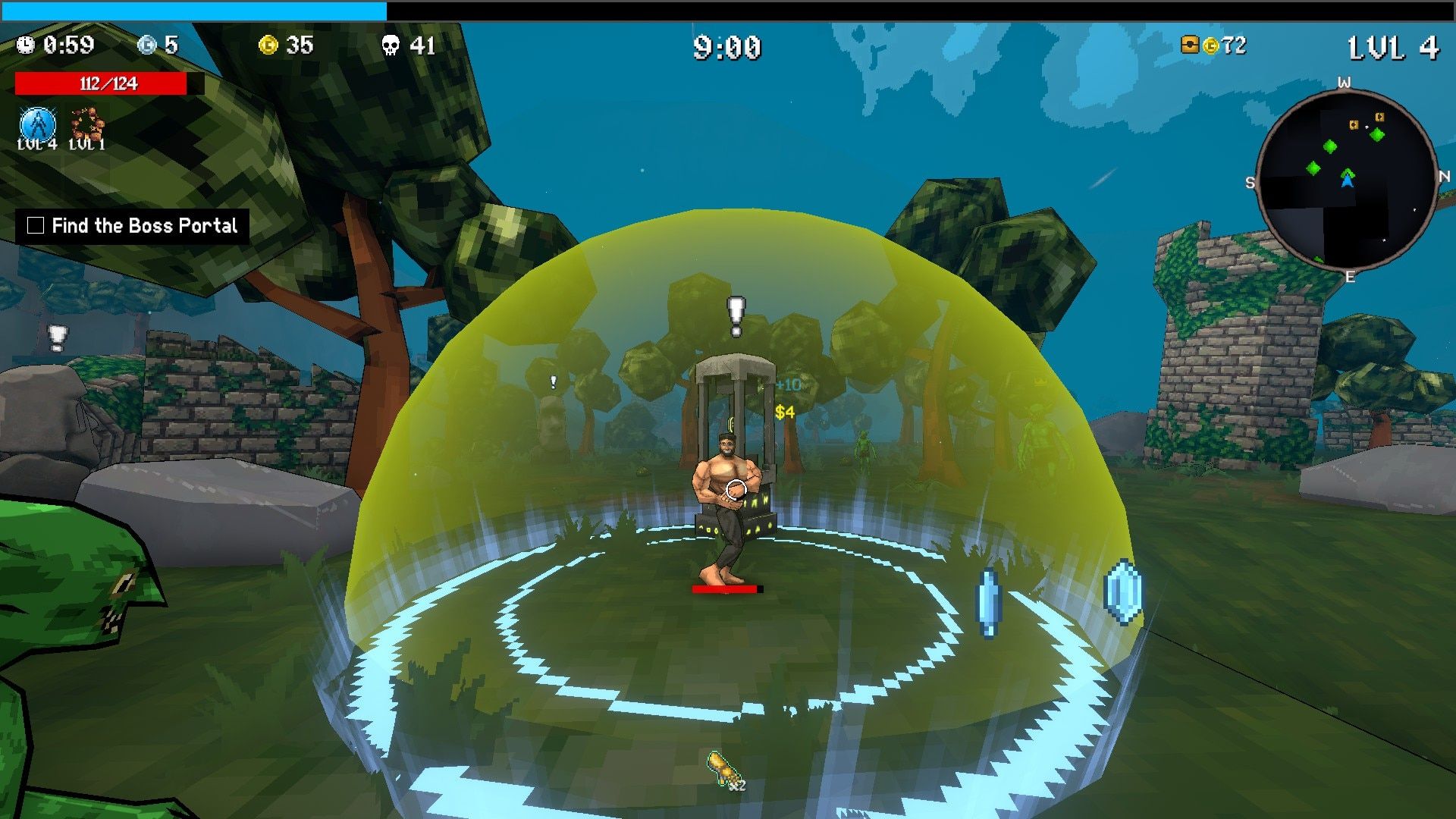 Скриншот из Megabonk. Источник Steam