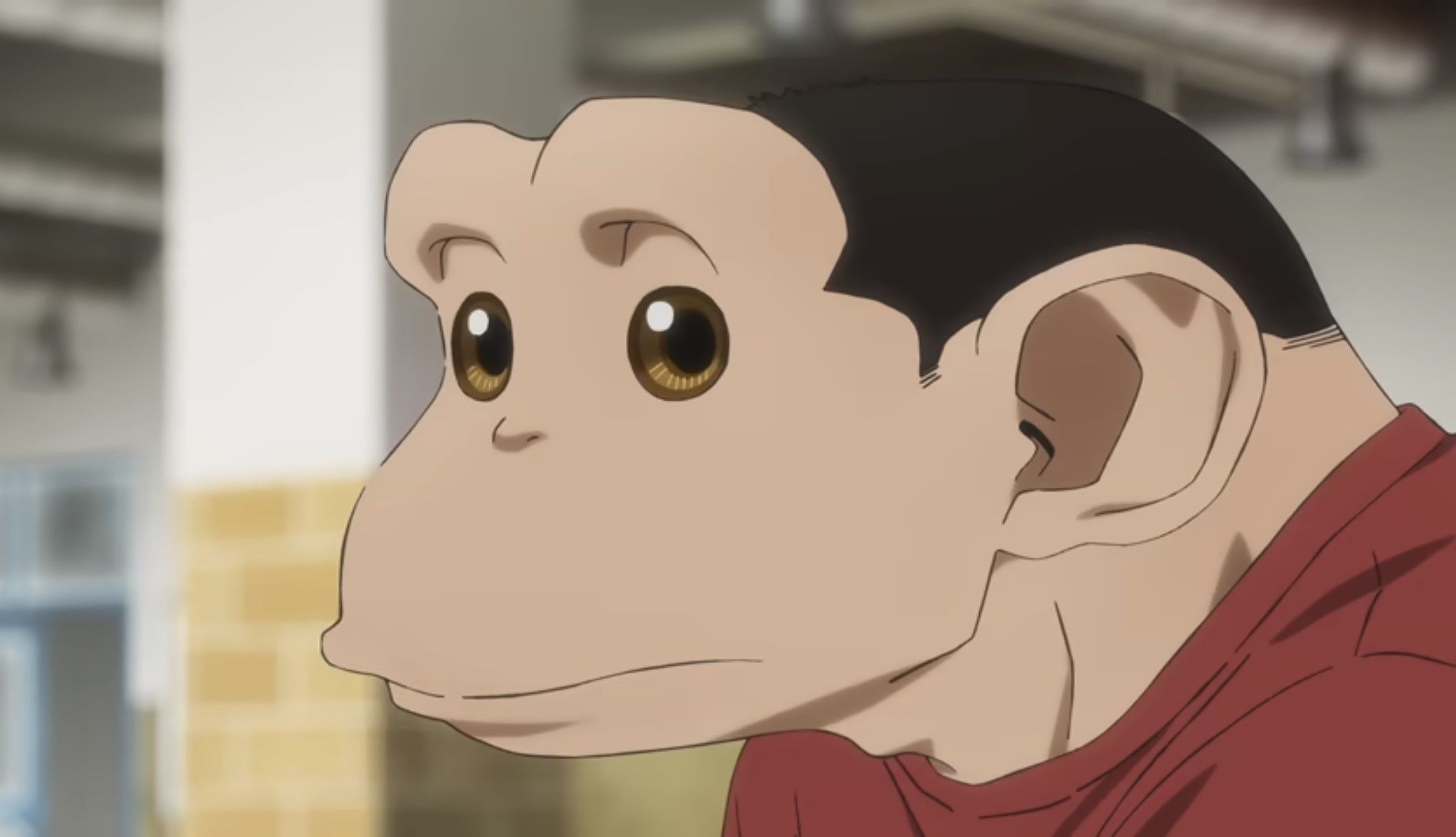 Кадр из трейлера аниме «Инцидент Дарвина»