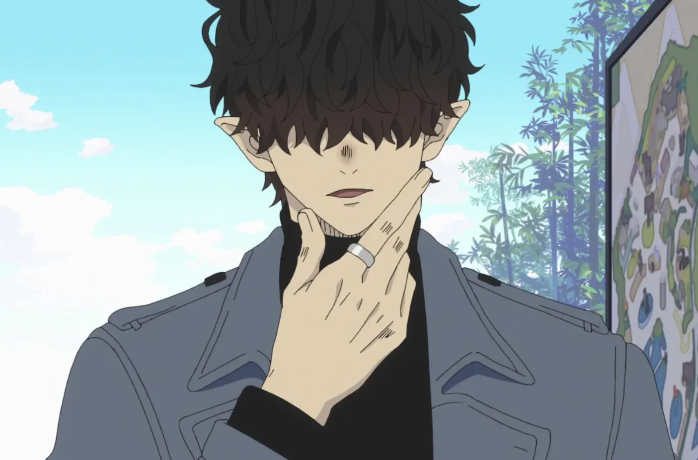 Кадр из аниме «Выходной господина Злодея»