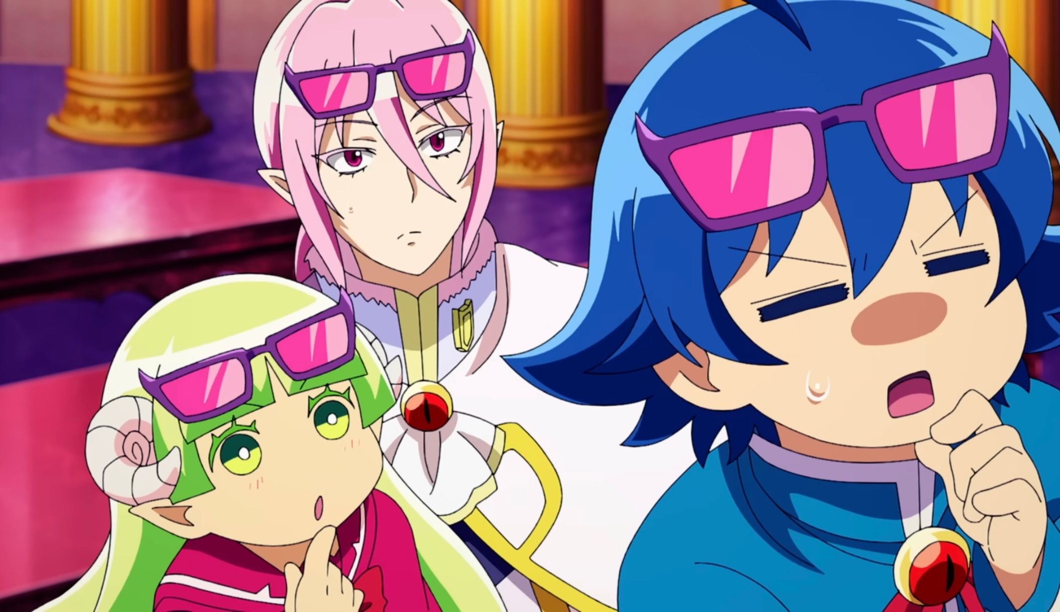 Кадр из аниме «Добро пожаловать в ад, Ирума!»