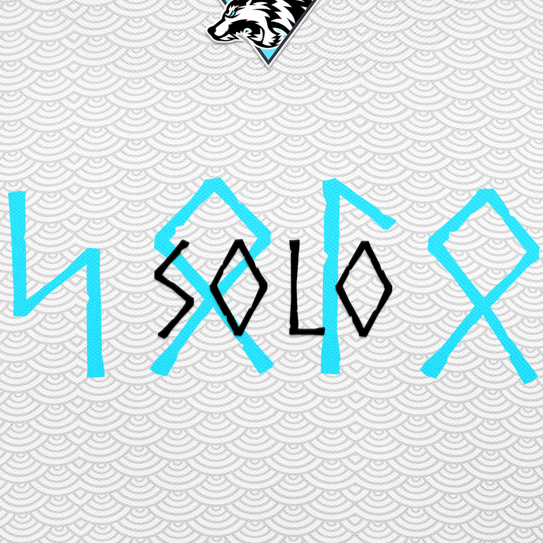 Никнейм игроков на обратной стороне джерси, под ним — этот же ник, но в рунах