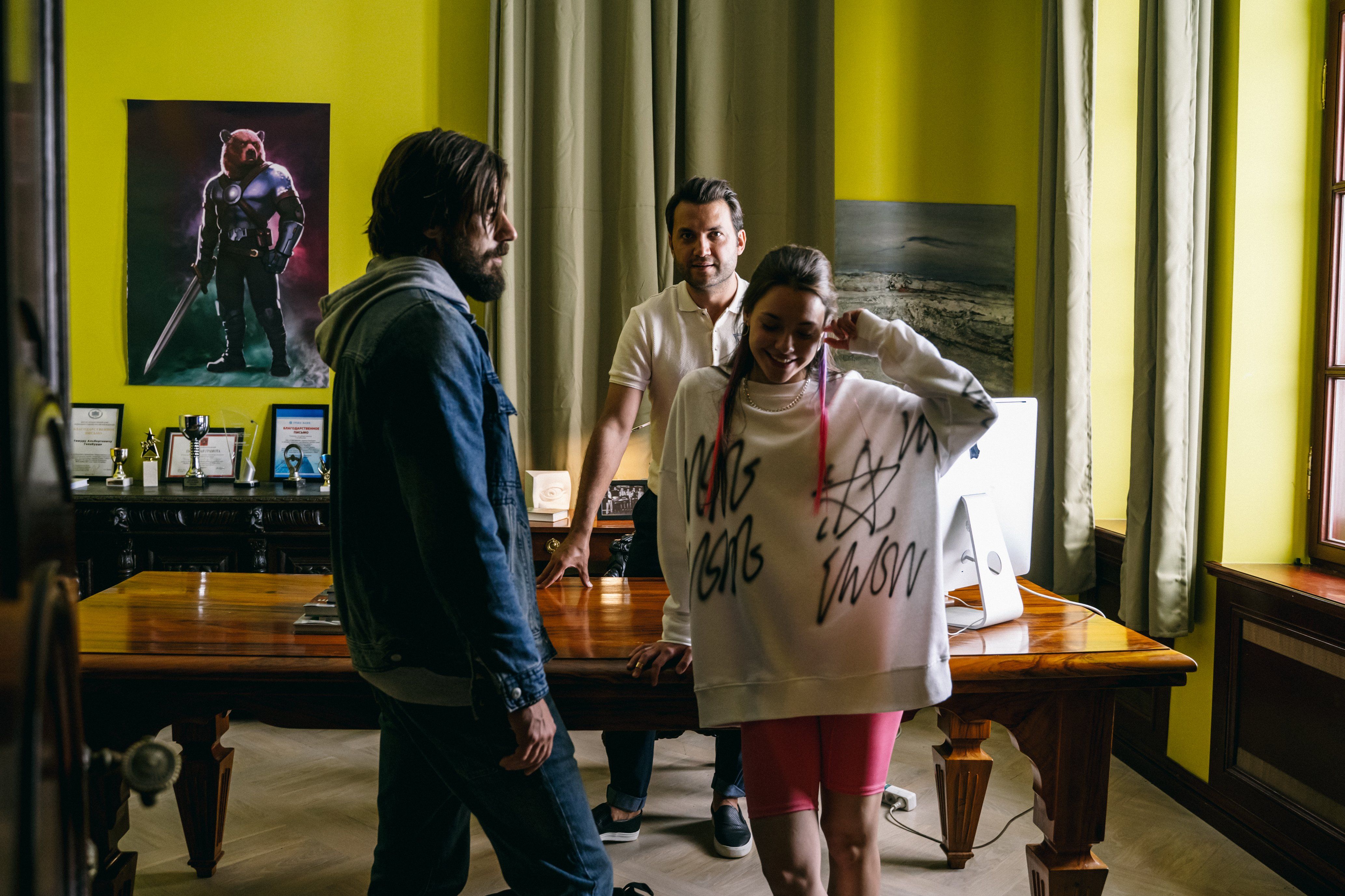 Фото со съемок &laquo;Эры медведей&raquo;