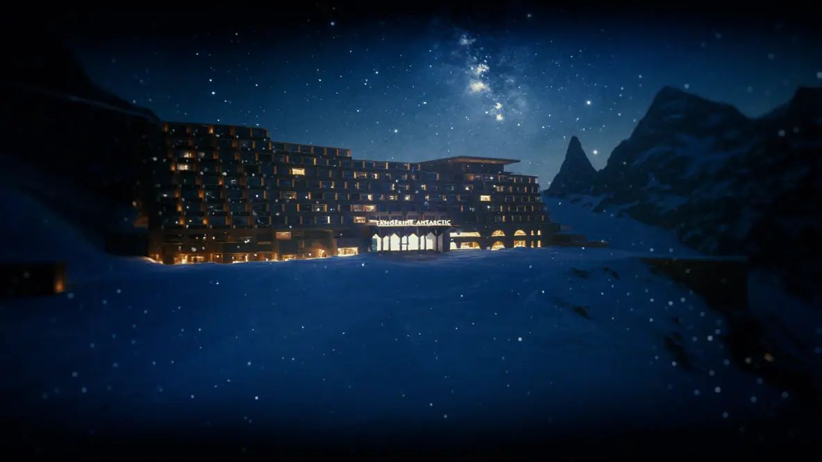 Скриншот из трейлера игры Tangerine Antarctic