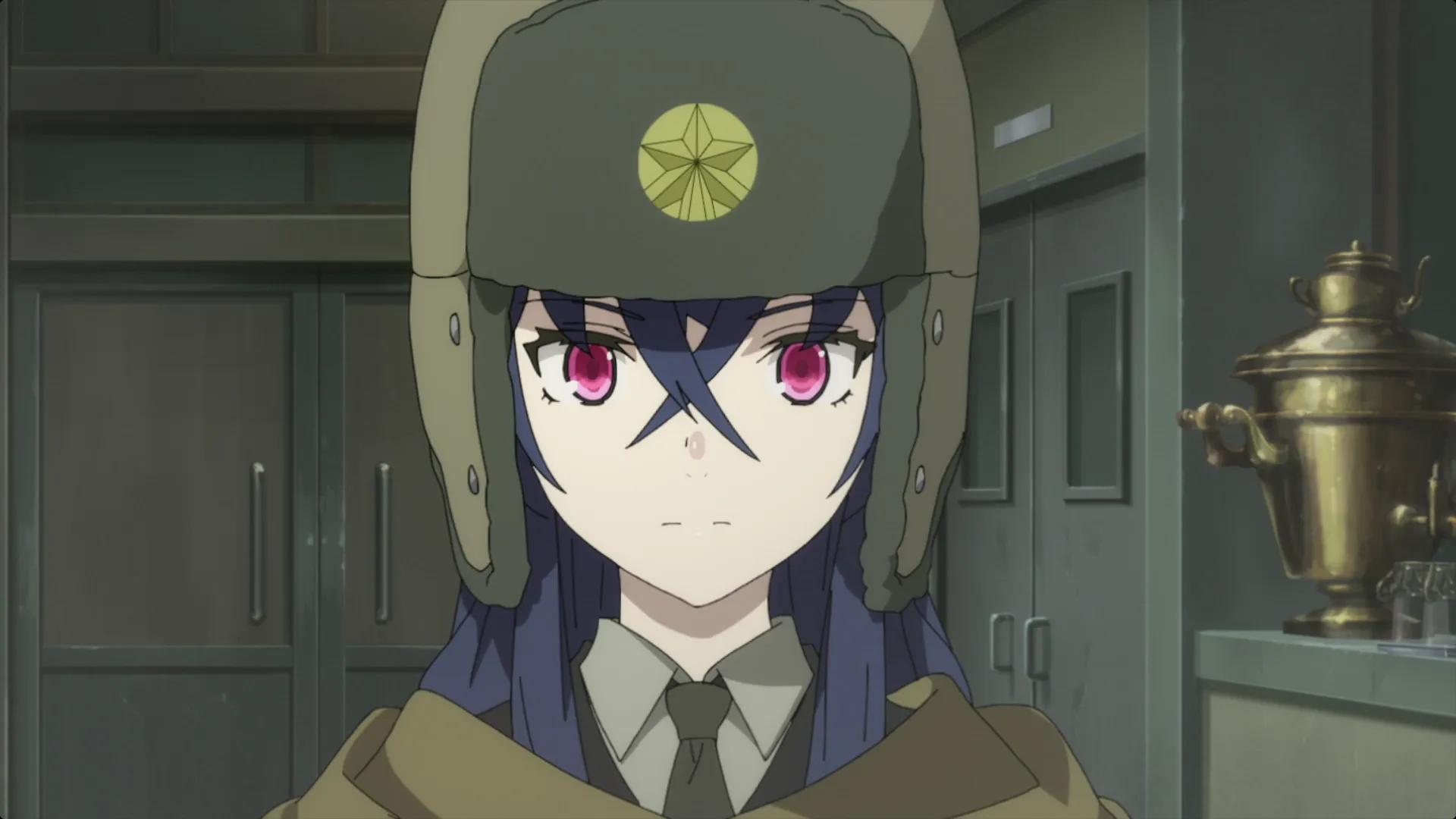 Кадр из аниме «Луна, Лайка и Носферату»