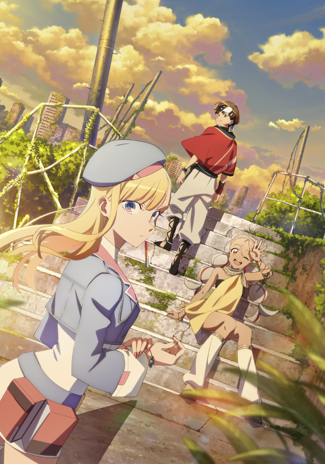 Постер аниме «Вечность Югурэ». Источник: towanoyuugure.com