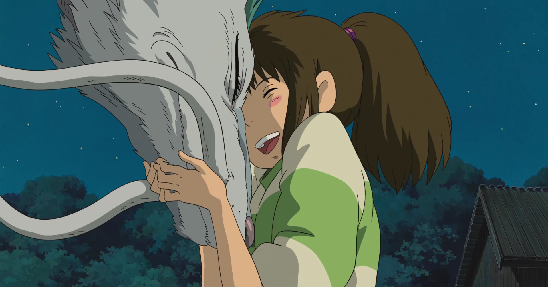 Кадр из аниме «Унесённые призраками»