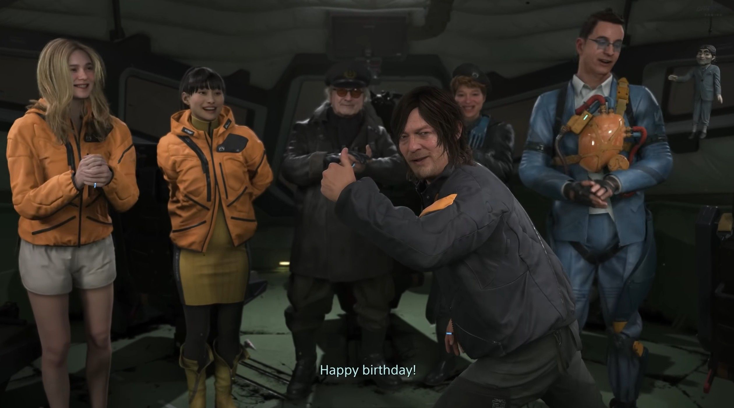 Скриншот из игры Death Stranding 2: On the Beach